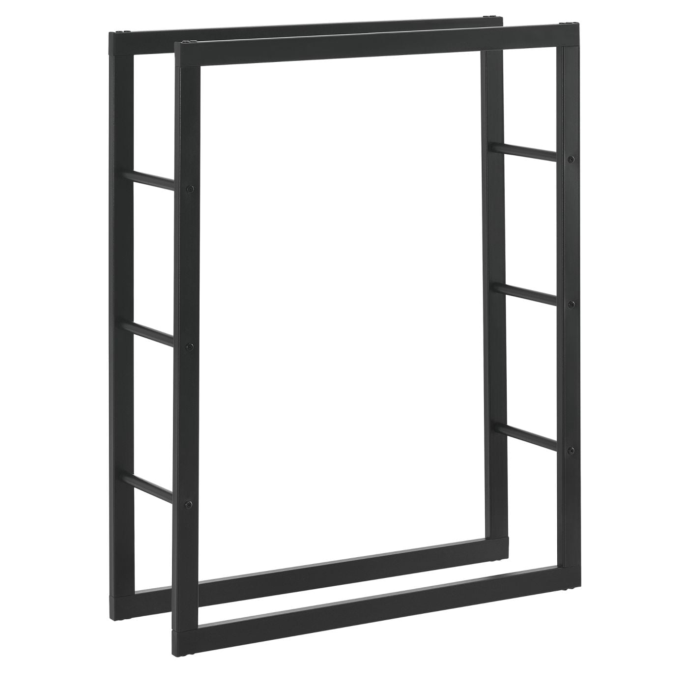 Držalo za drva Täby 80 - 2 Držalo za drva Täby 80 - jeklo - 80 x 25 x 100 cm - črno