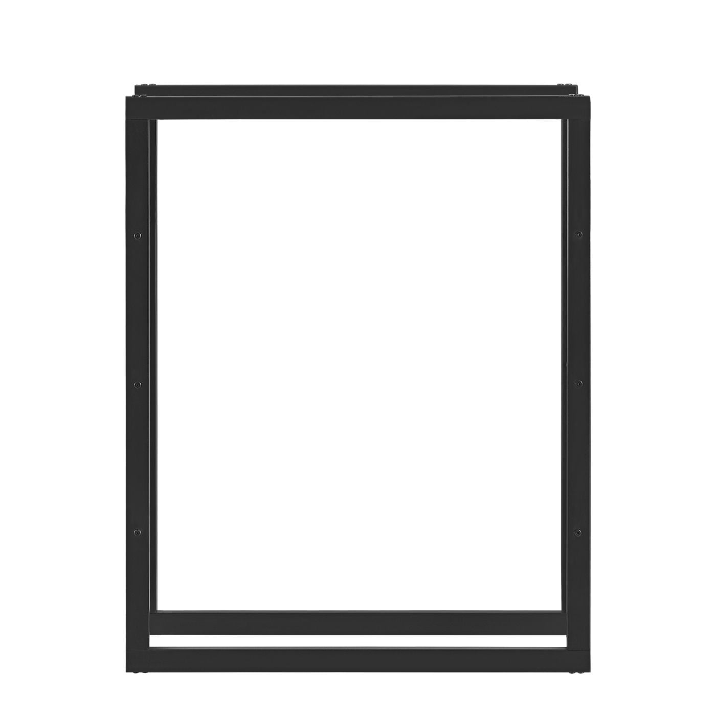 Držalo za drva Täby 80 - 3 Držalo za drva Täby 80 - jeklo - 80 x 25 x 100 cm - črno