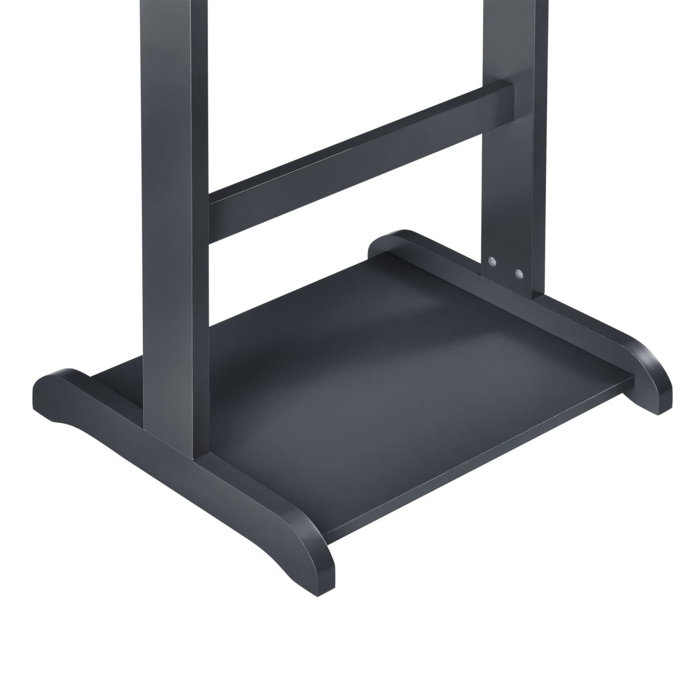 Stojalo za moška oblačila in dodatke - siv