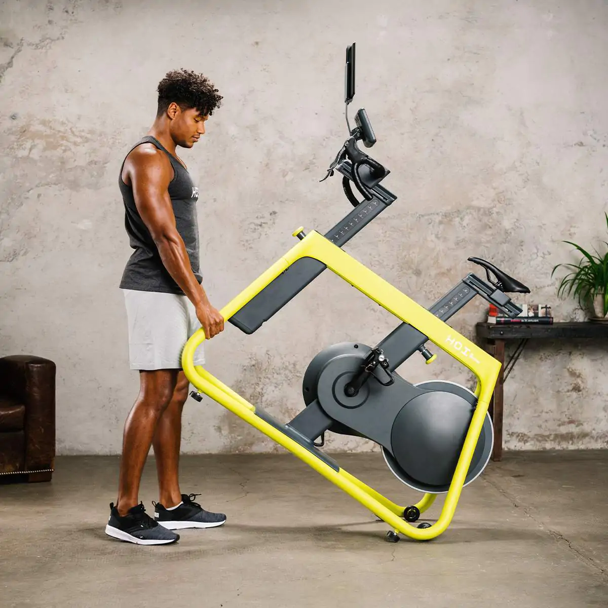 Kettler HOI FRAME+ - dirkalno sobno kolo - 7" zaslon na dotik - Bluetooth povezljivost