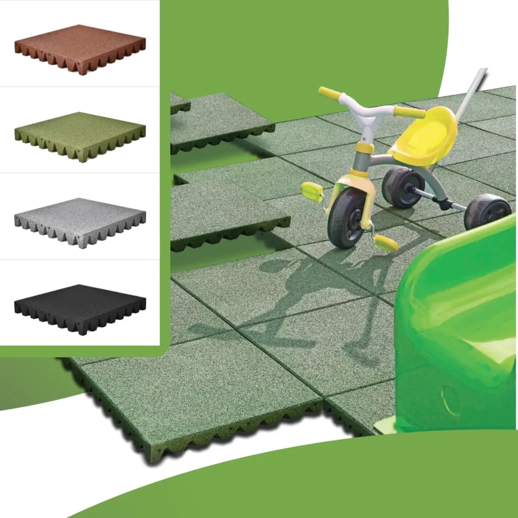 FitMat Varovalna plošča - Safe Program - 500 mm x 500 mm - različne barve in debeline