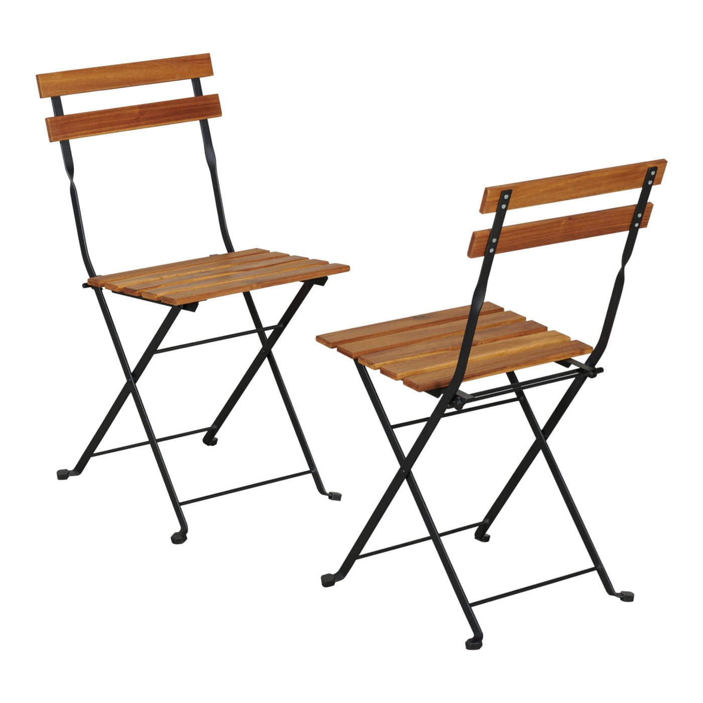 Bovino 3-delni set vrtnega pohištva - 2 stola in miza - akacijev les