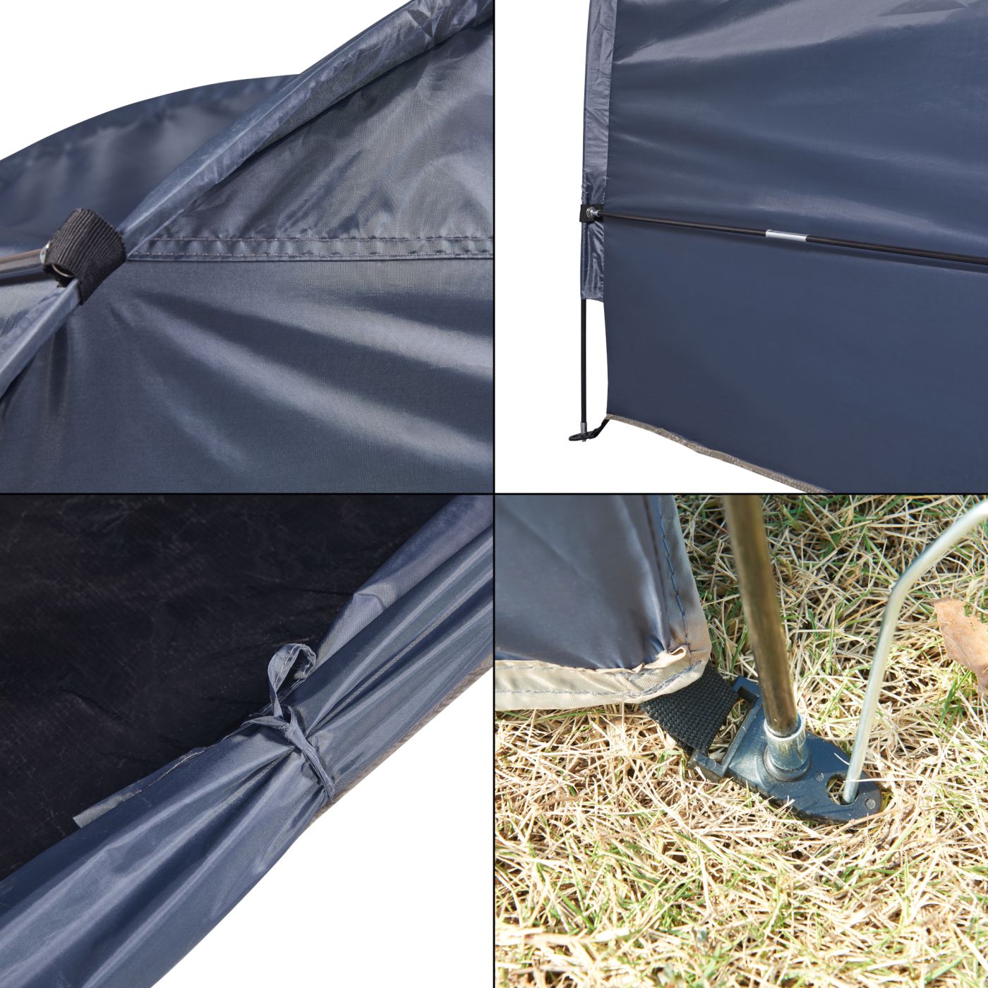 Šotor za kolesa Bergendal - 1 Šotor za kolesa Bergendal - 198 x 84 x 160 cm - Siv