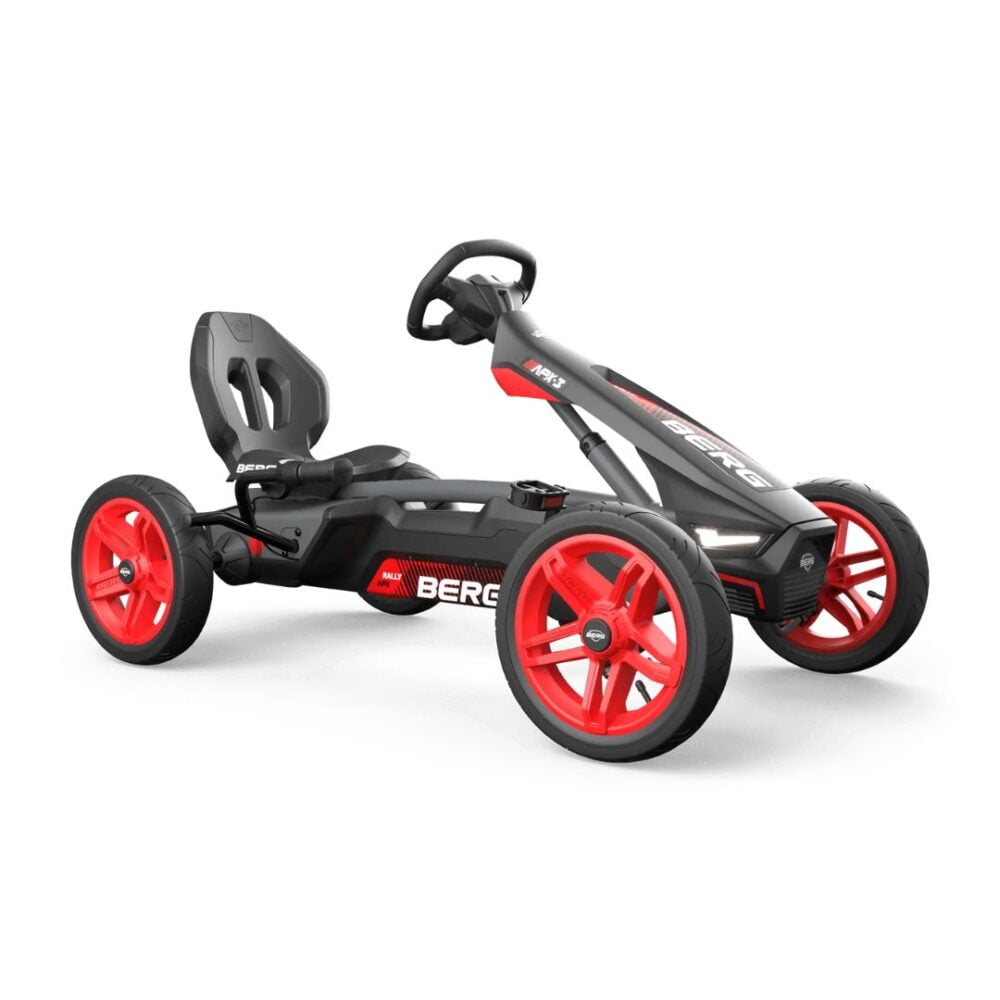 BERG Rally APX Red 3 Gears - otroški gokart - 4-12 let - 3 prestave