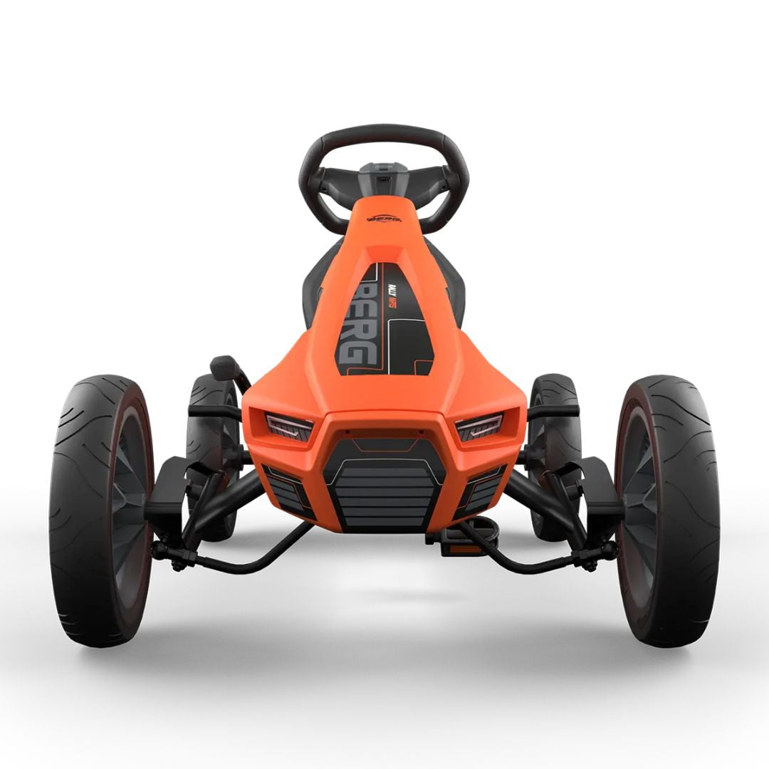 BERG Rally NRG Orange - otroški gokart - 4-12 let - Enostaven in zmogljiv