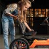 BERG Rally NRG Orange - otroški gokart - 4-12 let - Enostaven in zmogljiv