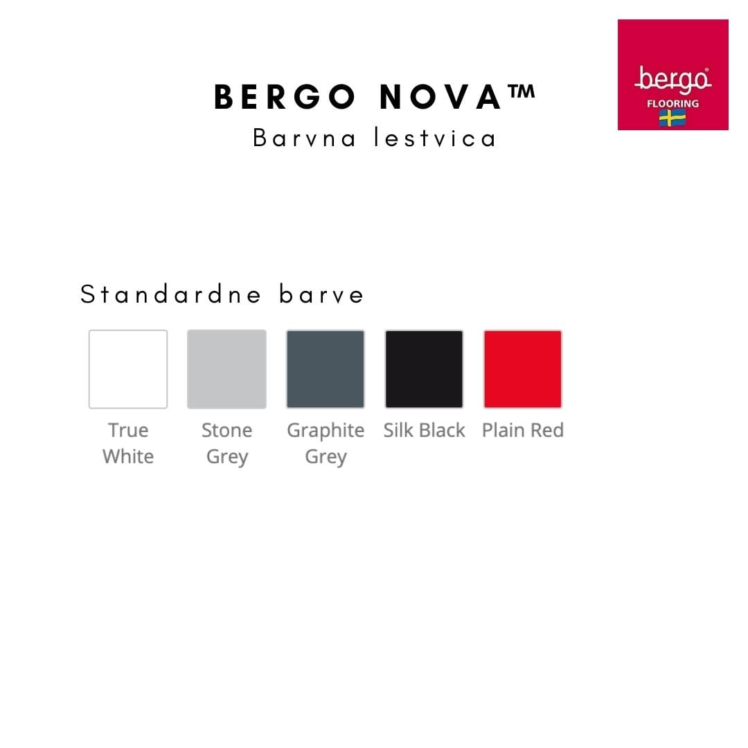 Bergo Nova™ - Talne plošče - 38 x 38 cm - primerne za: balkone in terase, bazene, lažja skladišča, komercialne in javne površine