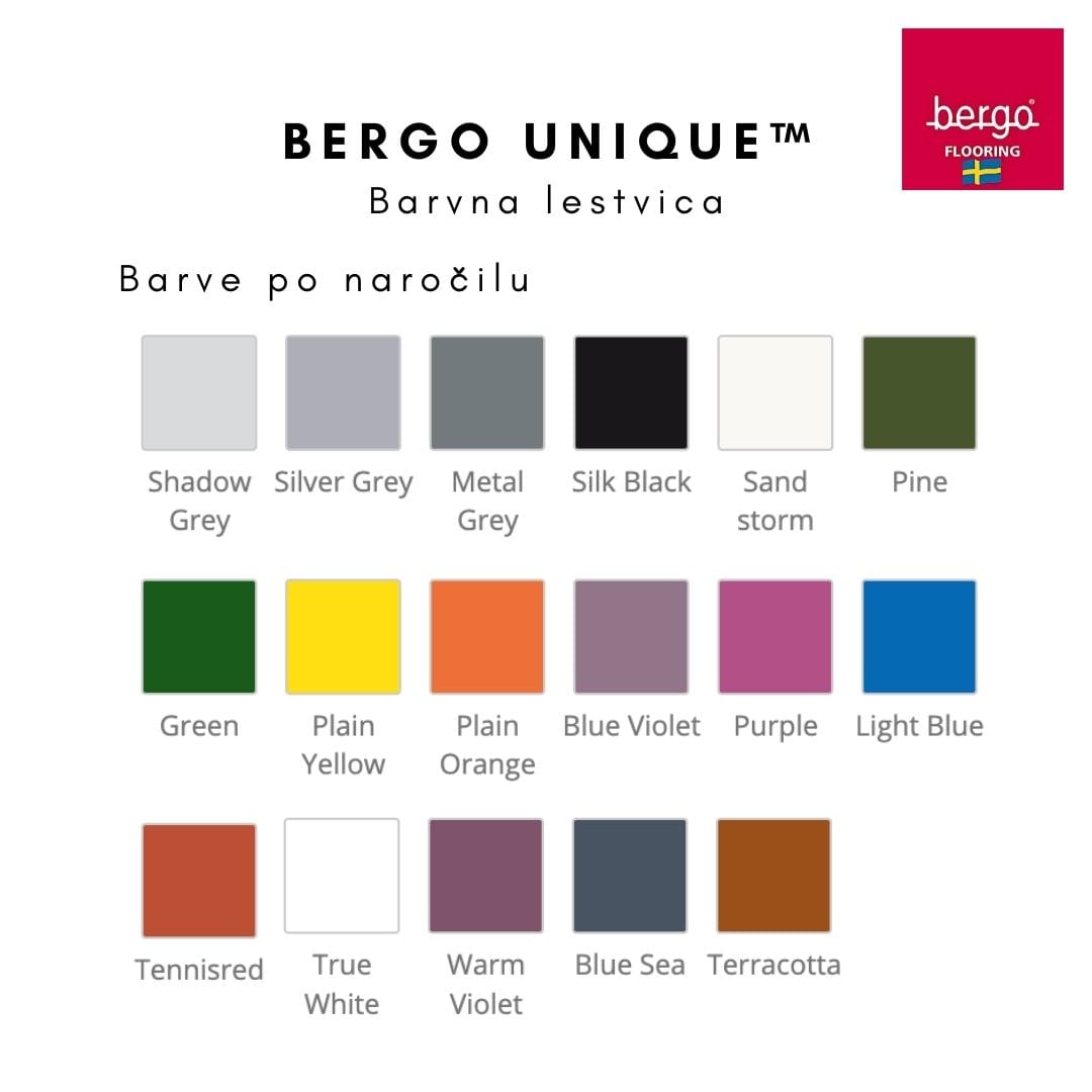 Bergo Unique™ - Talne plošče - 38 x 38 cm - primerne za: balkone in terase, bazene, lažja skladišča, komercialne in javne površine