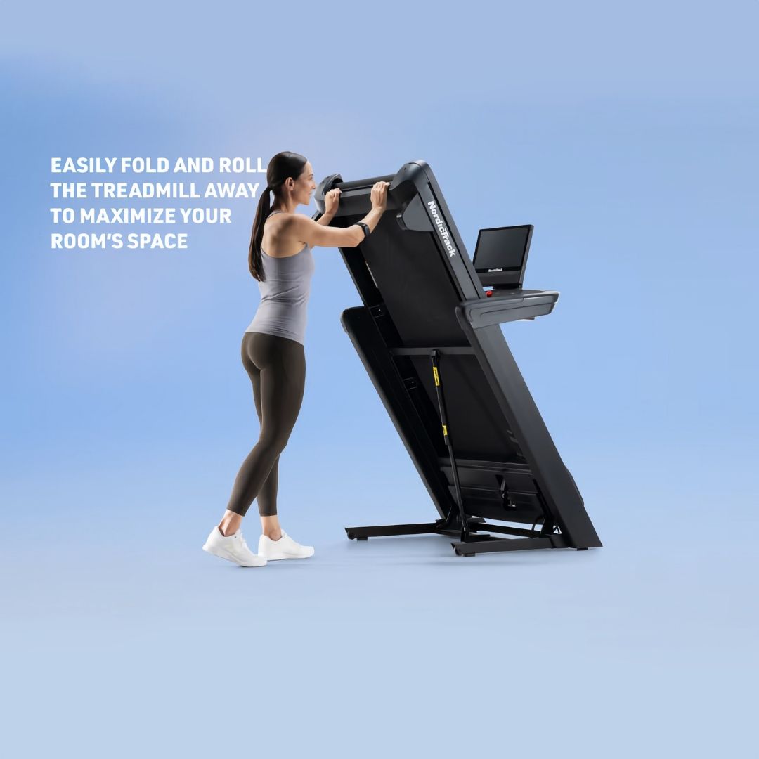 NordicTrack Commercial 1750 tekalna steza z letnim iFIT | 16-palčni vrtljivi HD-zaslon na dotik, Hitrost do 20 km/h, Naklon −3 do 12 % | Vadite po svojem načrtu - slika 6