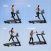 NordicTrack Commercial 1750 tekalna steza z letnim iFIT | 16-palčni vrtljivi HD-zaslon na dotik, Hitrost do 20 km/h, Naklon −3 do 12 % | Vadite po svojem načrtu - Thumbnail Image 3