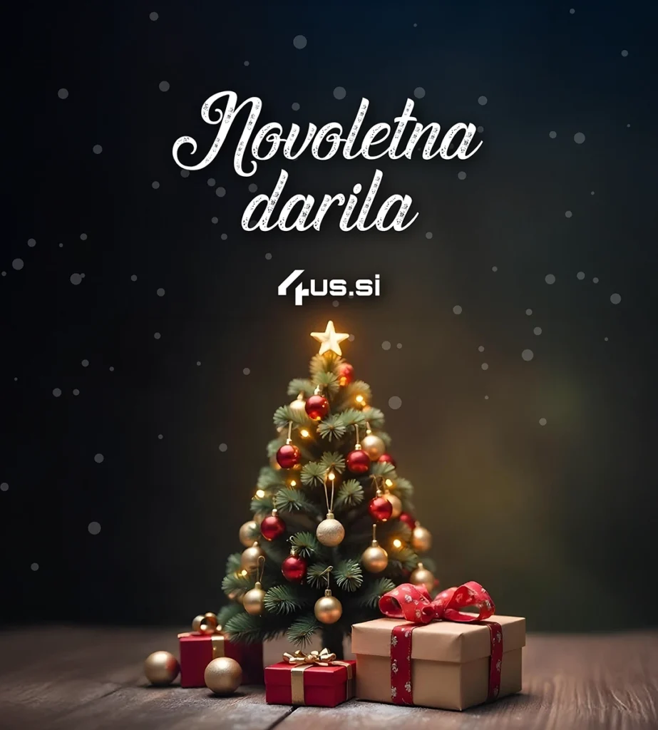Novoletna darila na 4us.si