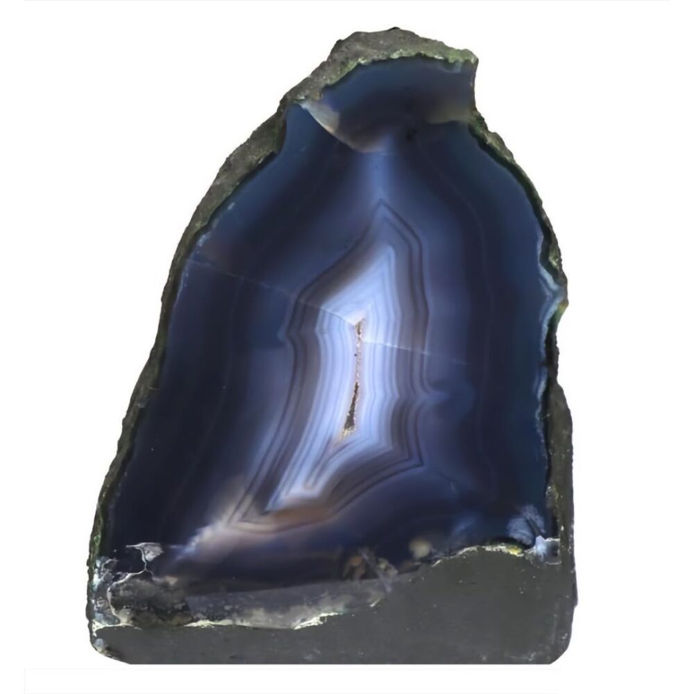 💎 Blue Agate Geoda (23x17x13 cm, 6 kg) | Osupljiva naravna mojstrovina za vaš dom ali zbirko! 💎
