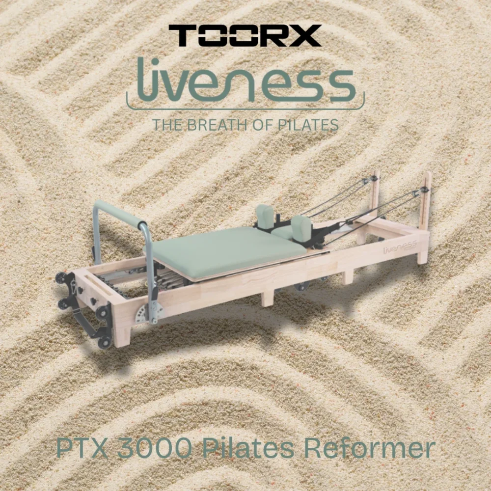 Toorx PTX 3000 Pilates Reformer | Les | Zložljiv leseni reformer za dom in studio