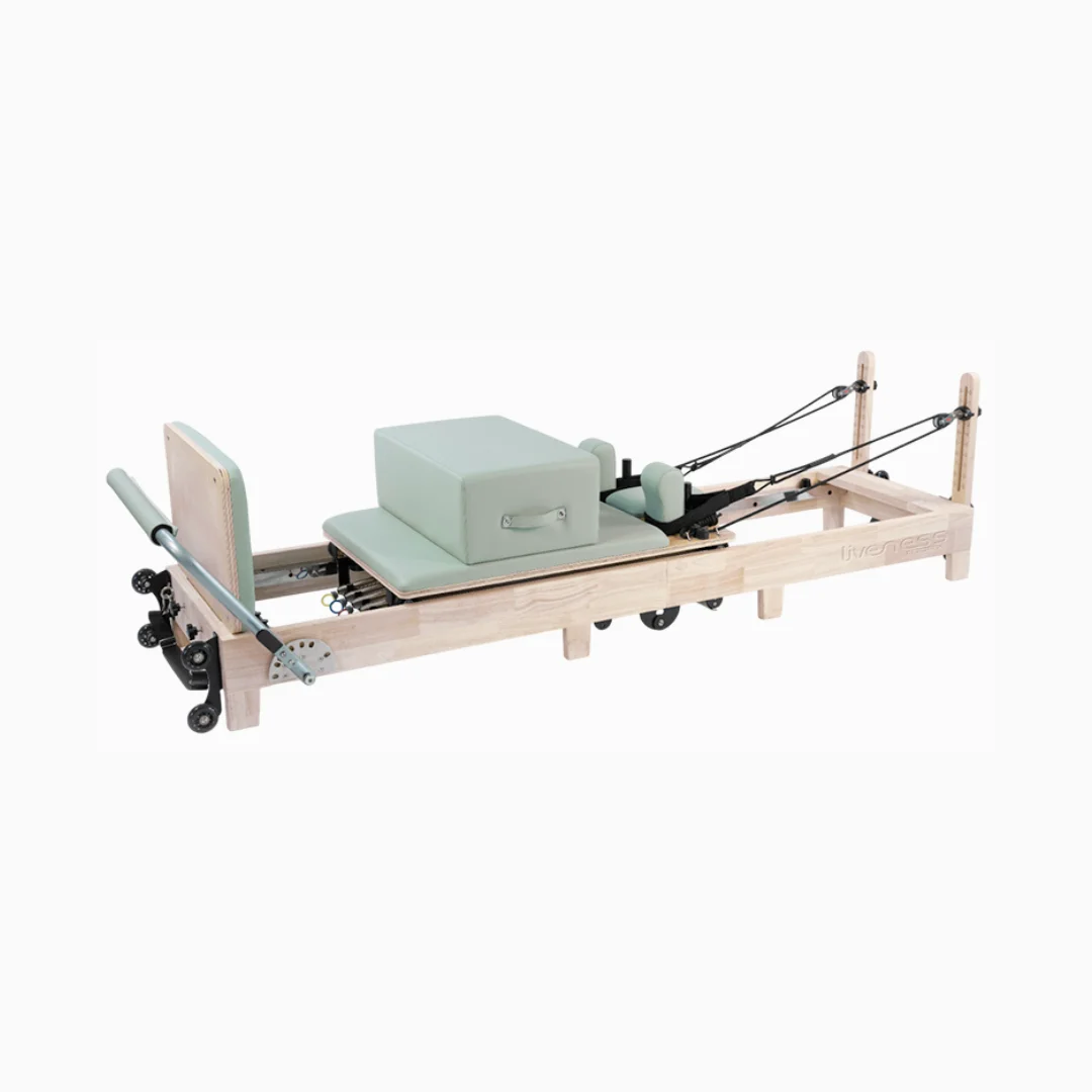 Toorx PTX 3000 Pilates Reformer | Les | Zložljiv leseni reformer za dom in studio - slika 3