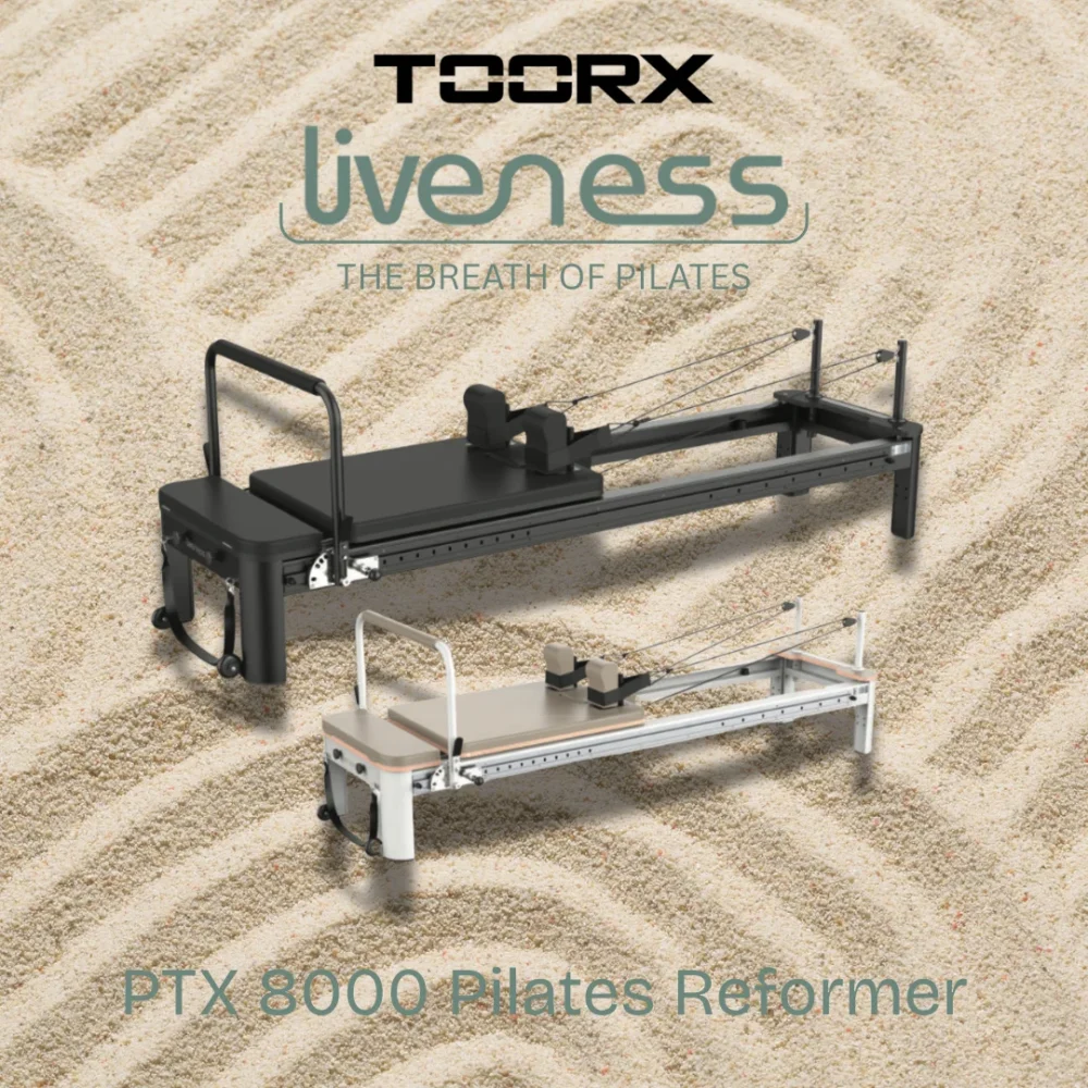 Toorx PTX 8000 Pilates Reformer | Aluminij | Popolna kombinacija moči, gibljivosti in elegance