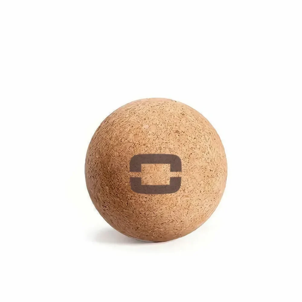 Toorx masažna žogica iz plute ø 6,5 cm | 100 % naravna pluta, čvrsta izvedba, nastavljiva jakost | Ena točka naenkrat, natanko tam, kjer stiska | po naročilu (dobava 10 do 14 dni)