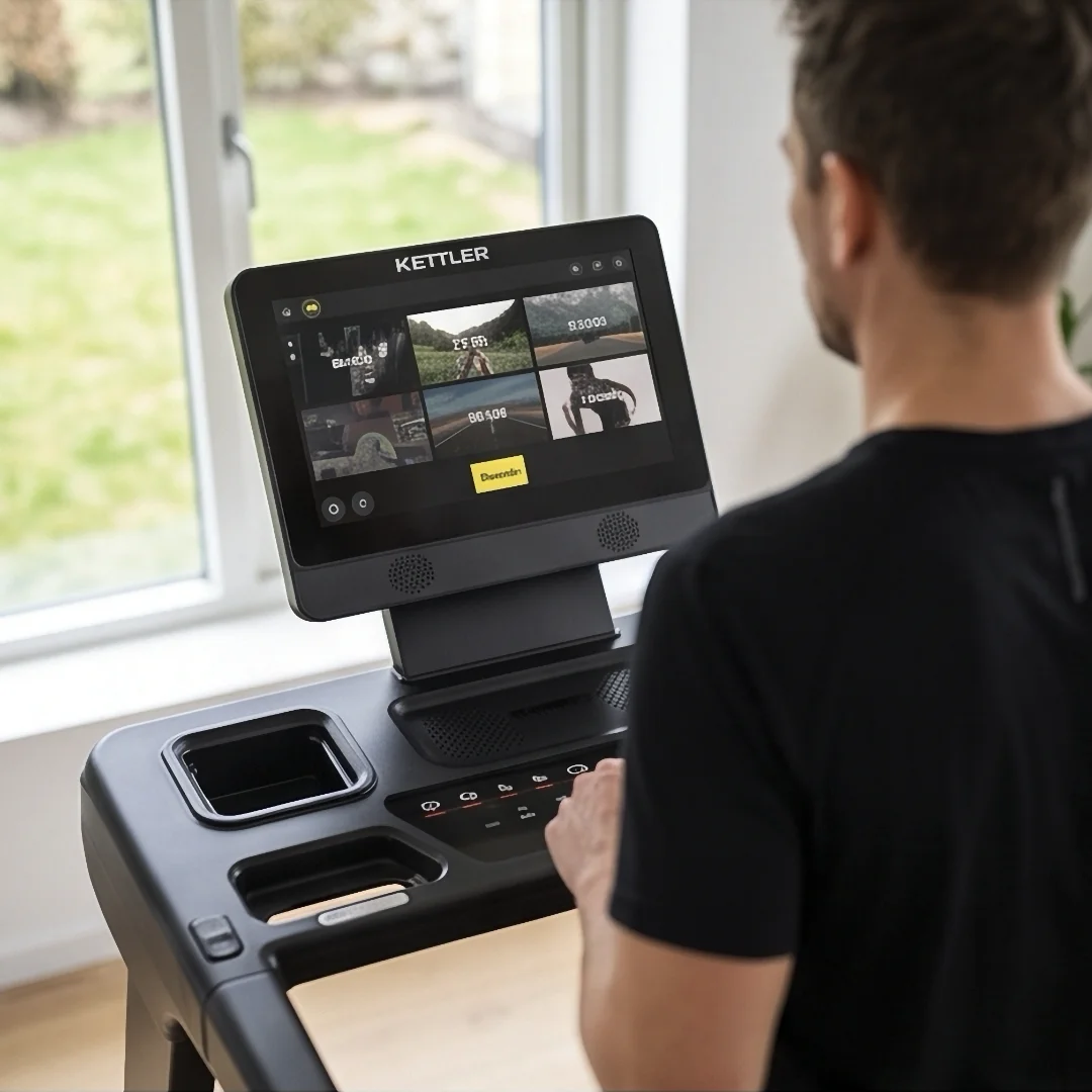Kettler Alpha Run 800 tekalna steza | 3,5 KM brezkrtačni DC motor, 22 km/h, naklon 0–15% | Vsak tek vas pripelje bližje cilju - slika 3
