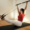 Toorx pilates palica z elastikami | 92 cm · 2 srednji elastiki · manšeti za gležnje | več gibanja na manj prostora - Thumbnail Image 2