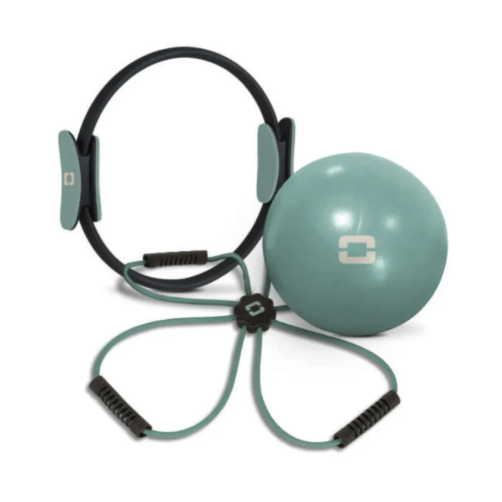 Toorx Pilates Balance & Flexibility komplet pripomočkov za pilates | obroč Ø 38 cm · žoga Ø 25 cm · X-Core 50 × 50 cm | 3 pripomočki za raznoliko vadbo
