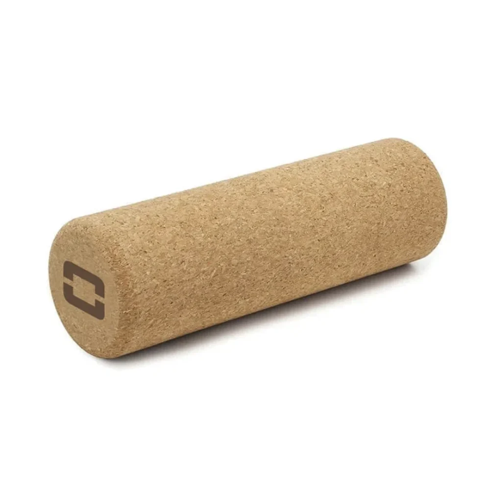 Toorx Cork Pilates Roller masažni valjček iz plute | 100 % naravna pluta | 30 × Ø10 cm | visoka gostota | Čvrsta opora za zavestno gibanje