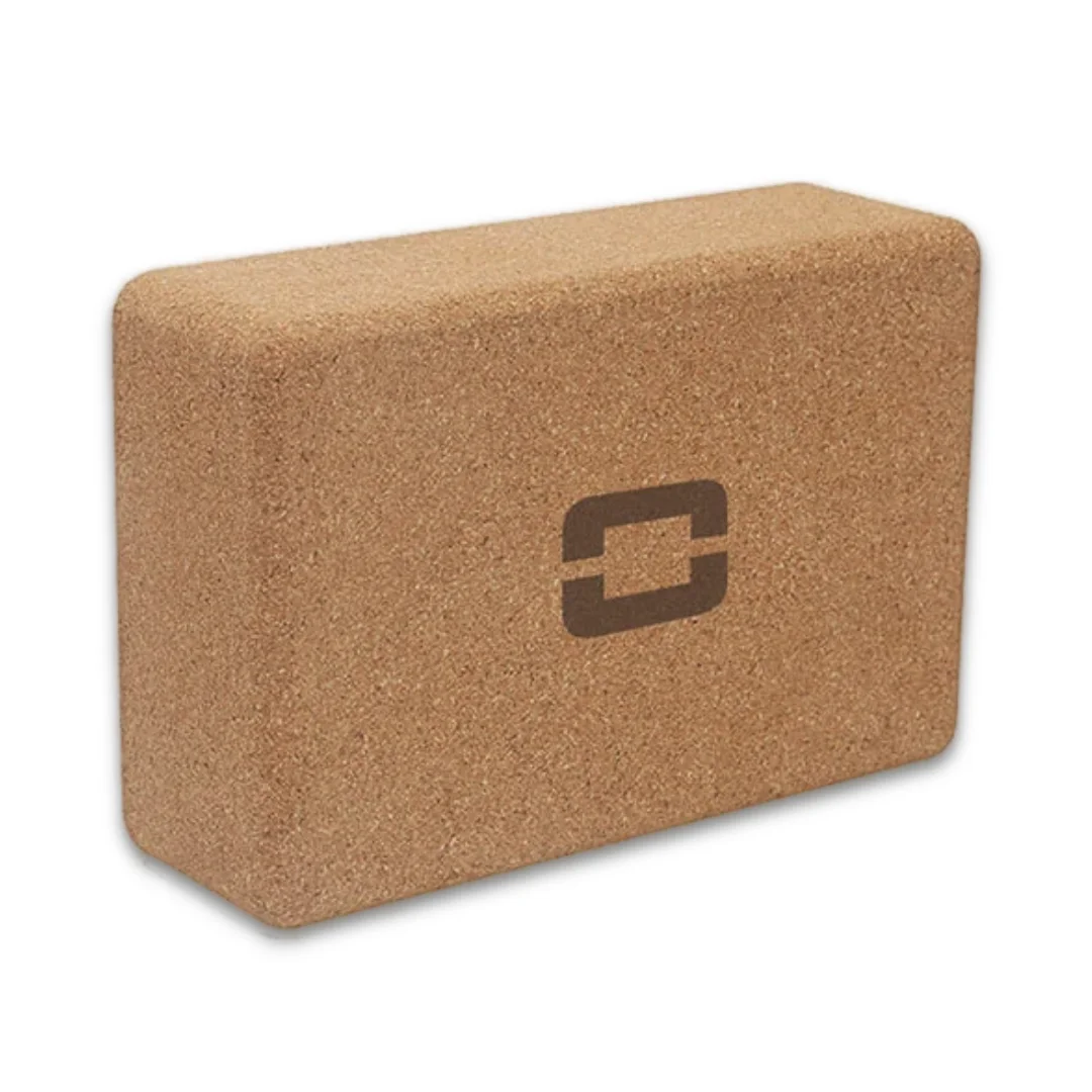 Toorx Cork Yoga Brick joga blok iz plute | 100 % naravna pluta | 270 kg/m³ | 23 × 15 × 7,5 cm | Stabilna opora za vašo prakso | po naročilu (dobava 10 do 14 dni) - slika 1
