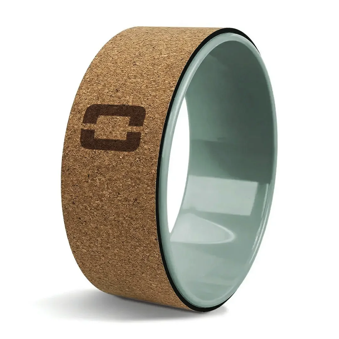 Toorx Cork Yoga Wheel joga kolo | 100 % naravna pluta | ABS | Ø31 × 12 cm | Stabilna opora za vašo prakso | po naročilu (dobava 10 do 14 dni) - slika 1