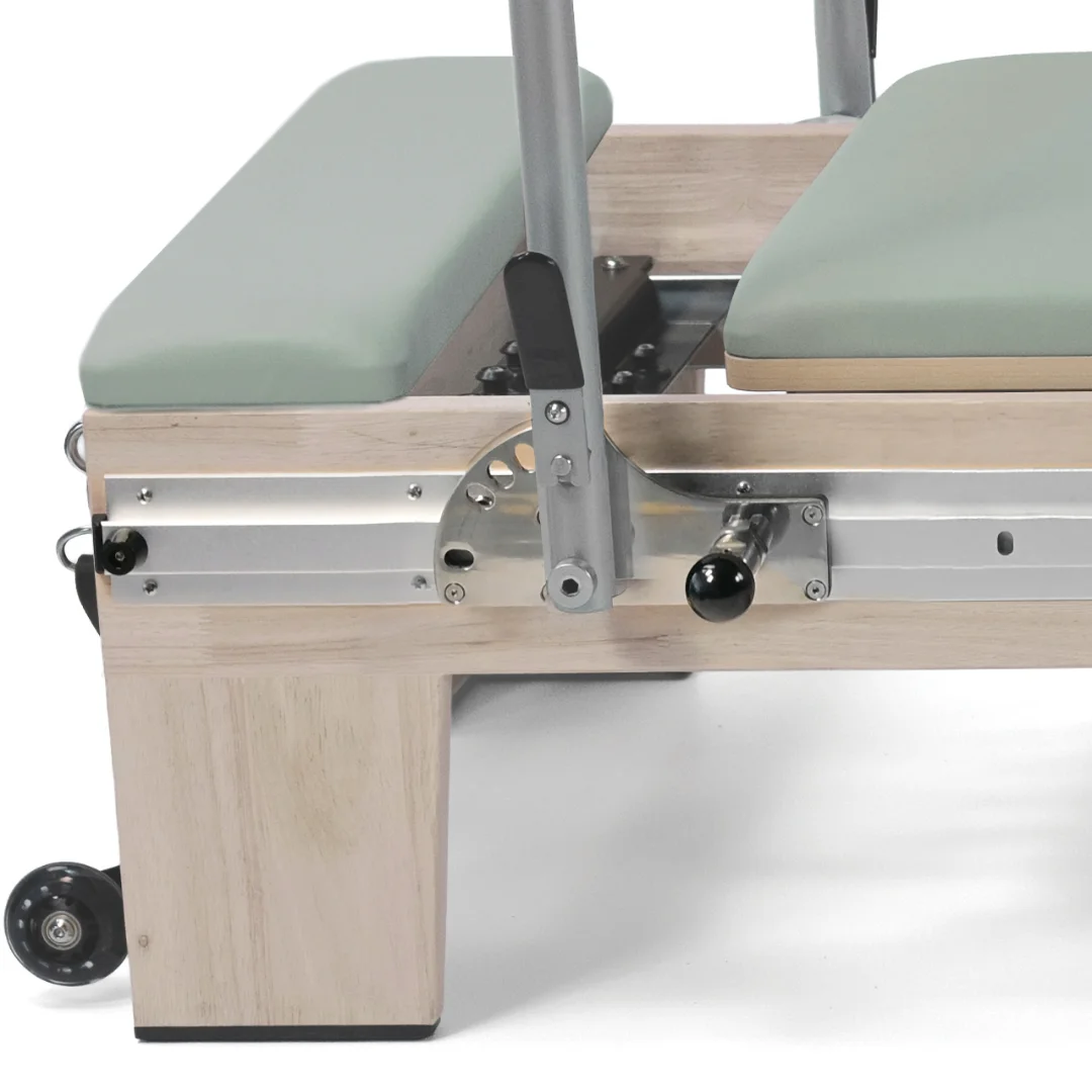 Toorx PTX 5500 Pilates Reformer | Les | 6 vzmeti, footbar z 19 vodoravnimi položaji, razred S | Studio, ki se vklopi v vaš prostor - slika 6