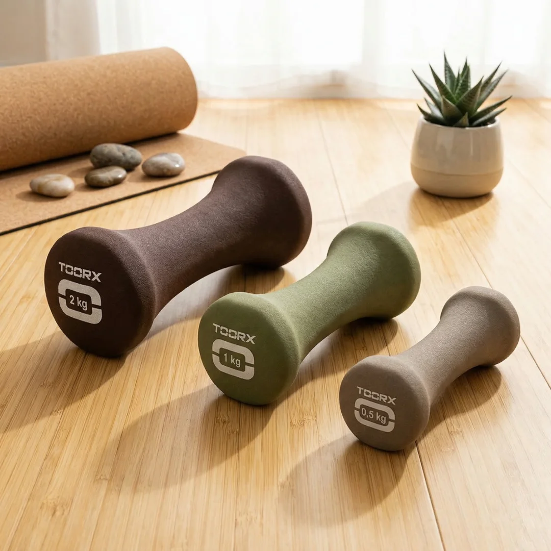 Toorx Neoprene Yoga Dumbbell | Ergonomska oblika · Neoprenska obloga · 3 teže | Natančno toliko, kot potrebuješ za napredek (po naročilu 10 do 14 dni) - slika 3