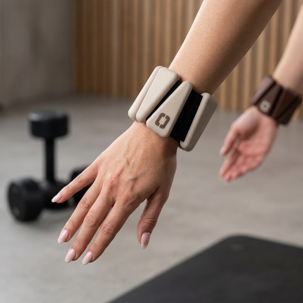Toorx Silicone Resistance Bands uteži za zapestja in gležnje | 450/900 g · silikon · jeklene ploščice | več iz vsakega giba