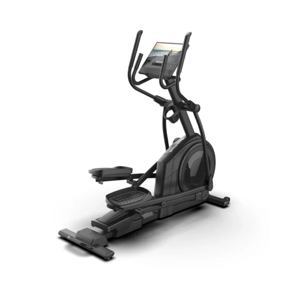 NordicTrack AirGlide 16 eliptični trenažer | 16-palčni nagibni HD-zaslon na dotik, 26 stopenj SMR-upora, Naklon −5° do 15° | Vadite po svojem načrtu