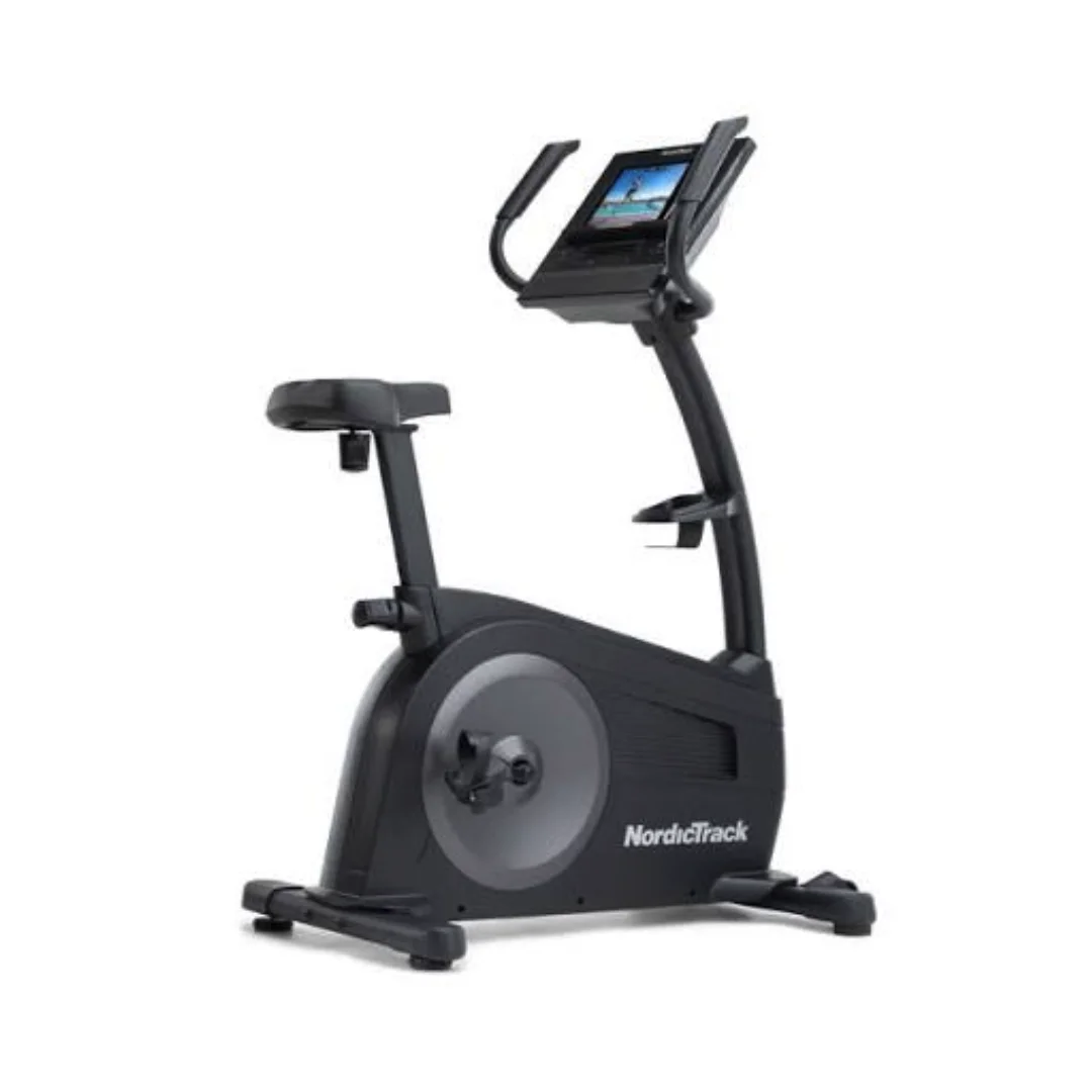 NordicTrack GX LE Upright Bike pokončno sobno kolo | Pokončna zasnova, 5-palčni LCD-zaslon, 24 stopenj SMR-upora | Vadite po svojem načrtu - slika 1