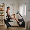 NordicTrack GX10 Recumbent Bike ležeče sobno kolo | Sedež z oporo za hrbet, 10-palčni zaslon na dotik, 26 stopenj SMR-upora | Vadite po svojem načrtu - Thumbnail Image 2
