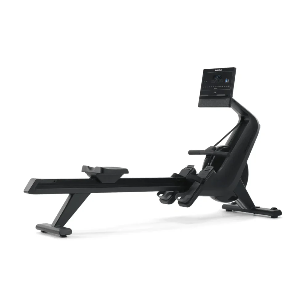 NordicTrack RW300 Rower veslaška naprava | 5-palčni LCD-zaslon, 26 stopenj SMR-upora, Nosilec za lastno napravo | Vadite po svojem načrtu