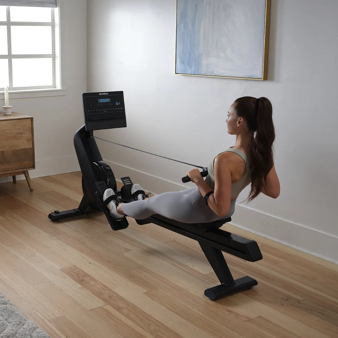 NordicTrack RW300 Rower veslaška naprava | 5-palčni LCD-zaslon, 26 stopenj SMR-upora, Nosilec za lastno napravo | Vadite po svojem načrtu - slika 5