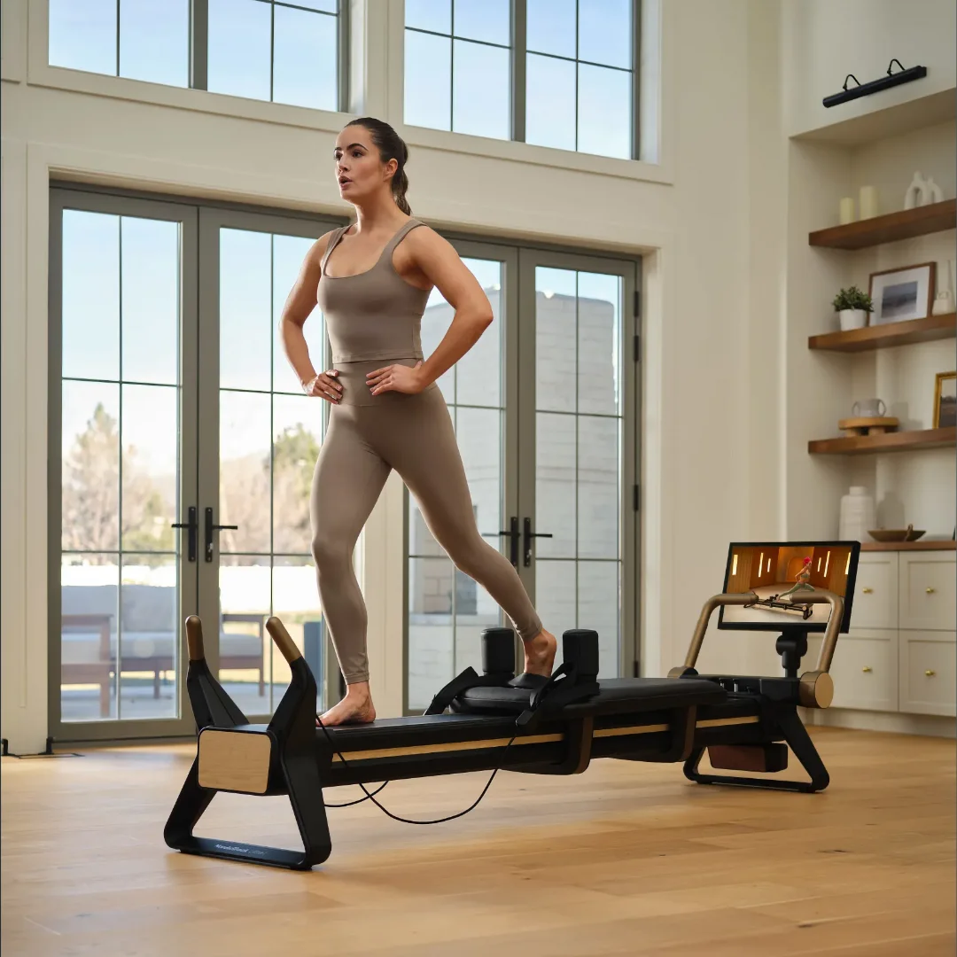 NordicTrack Ultra 1 Reformer pilates reformer | 24-palčni vrtljivi in nagibni zaslon na dotik, Tri vzmeti 10, 15 in 20 kg, Sedem kombinacij do 45 kg | Vadite po svojem načrtu - slika 8